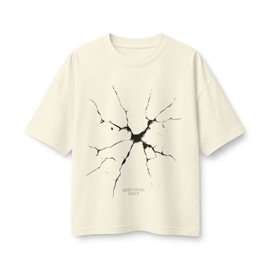 Women's Tee — Cracked Glass Graphic Tee