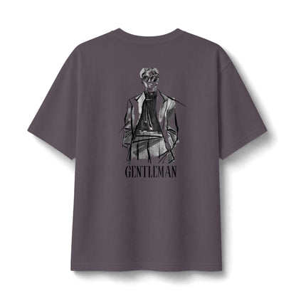 Graphic Tee — Small Chest Illustration ‘Stay Funky’ Vintage Portrait
