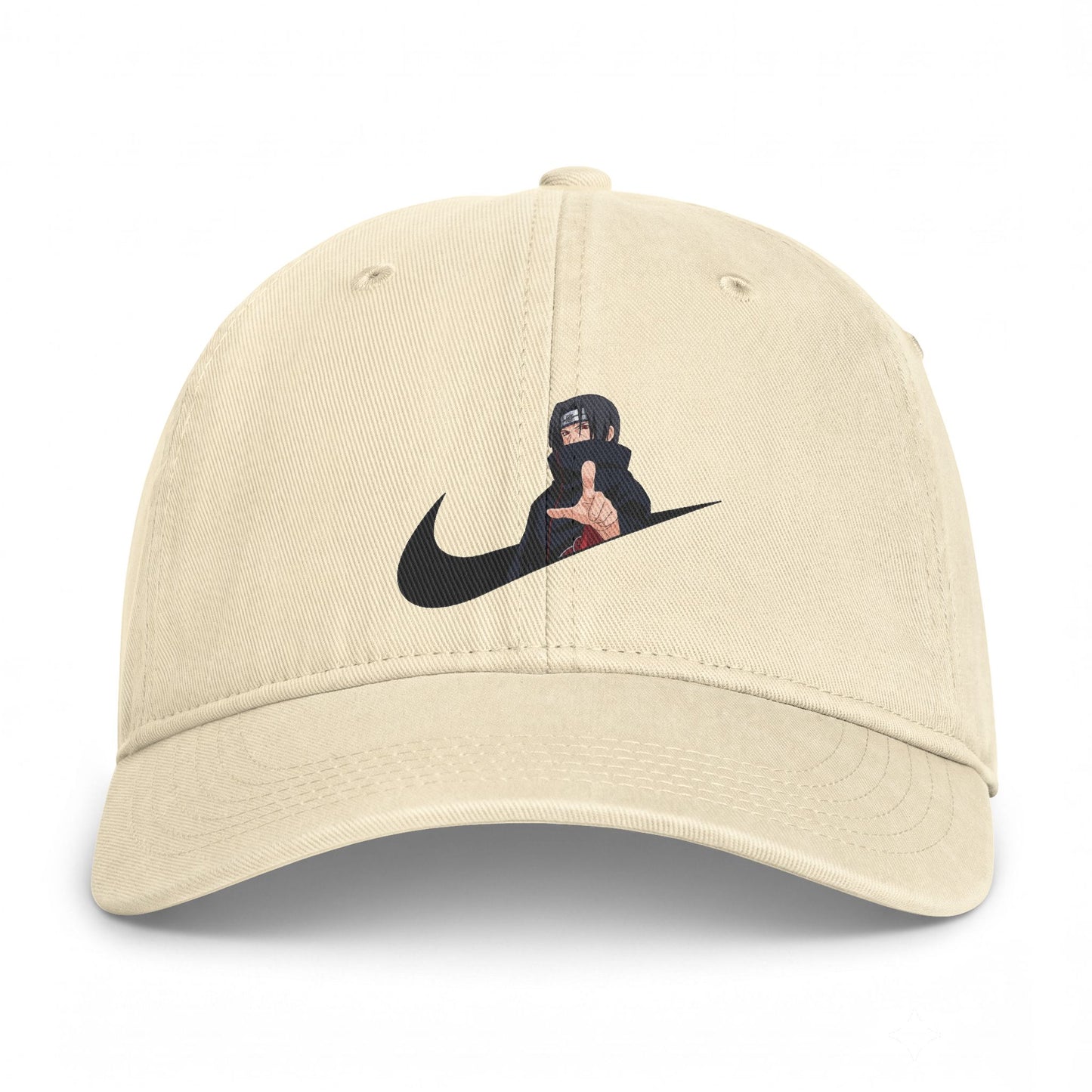 Coastal Washed Cap — Embroidered Surf Swoosh with Hooded Surfer Graphic