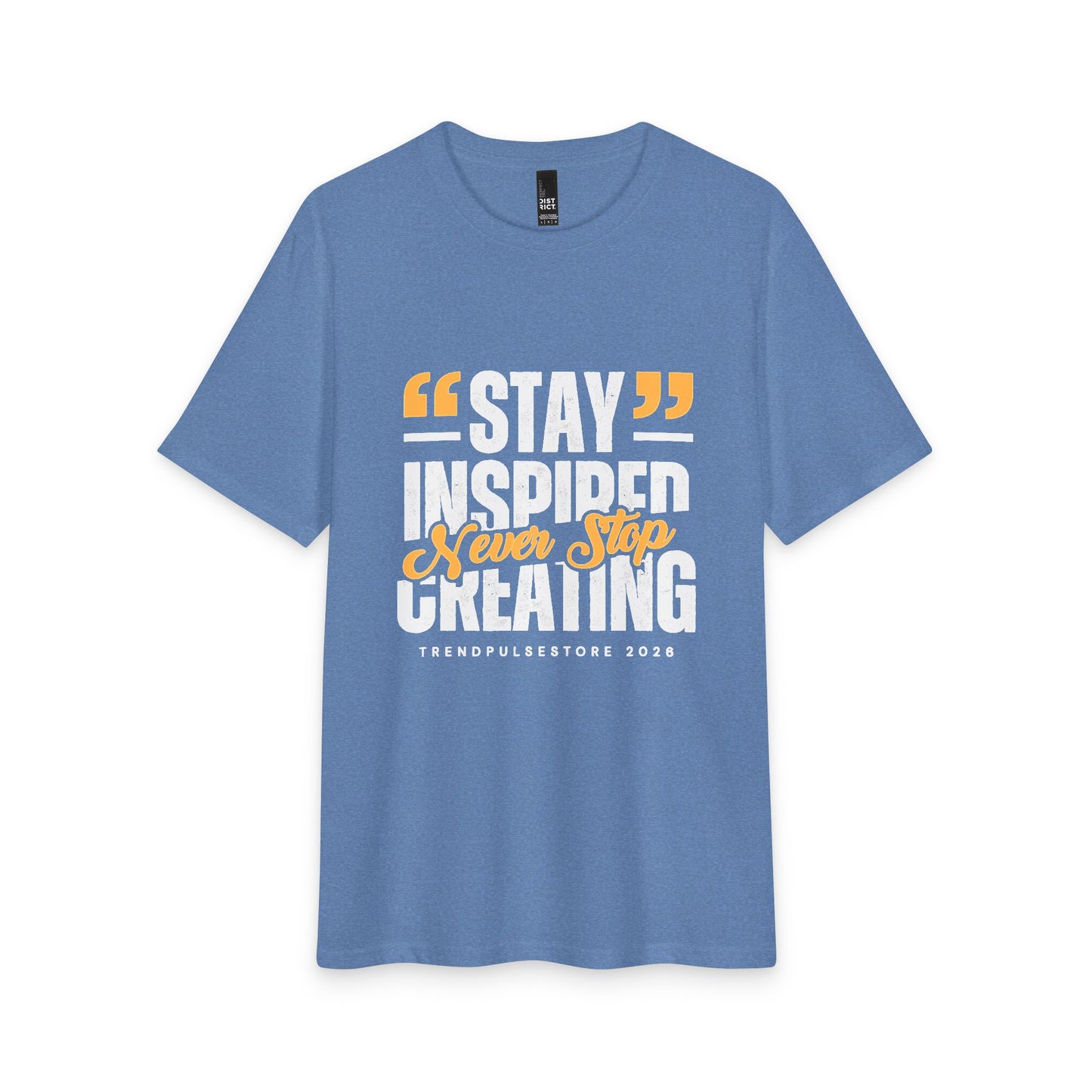 Never Stop Inspirational Quote T-Shirt — Motivational Graphic Tee