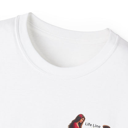 Wedding Couple Graphic Tee — Romantic Proposal & Bride-Groom Silhouette Shirt