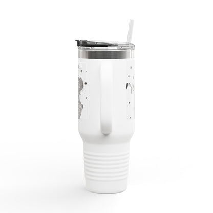 40oz Insulated Travel Mug — "You Are" Inspirational Silhouette Design