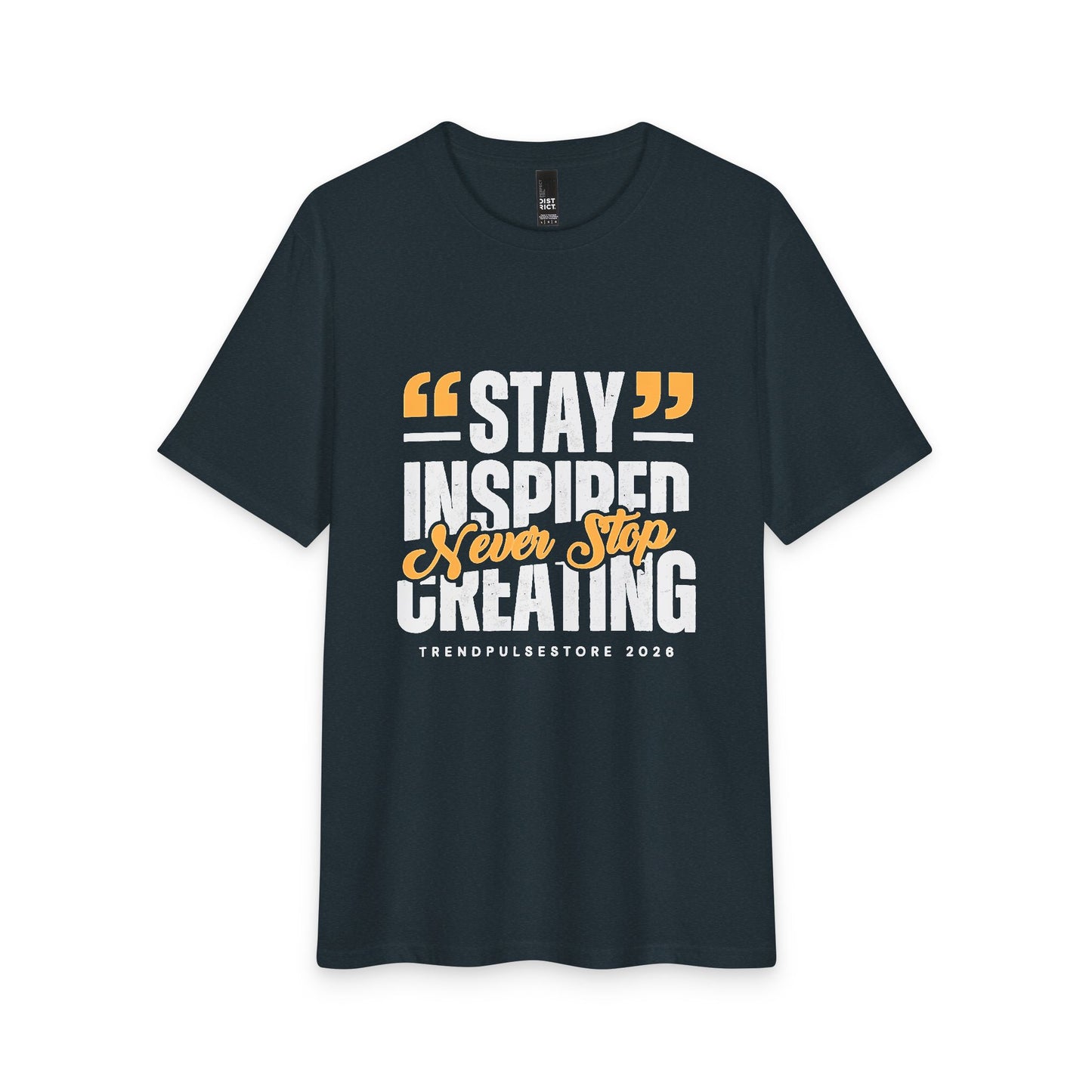 Never Stop Inspirational Quote T-Shirt — Motivational Graphic Tee