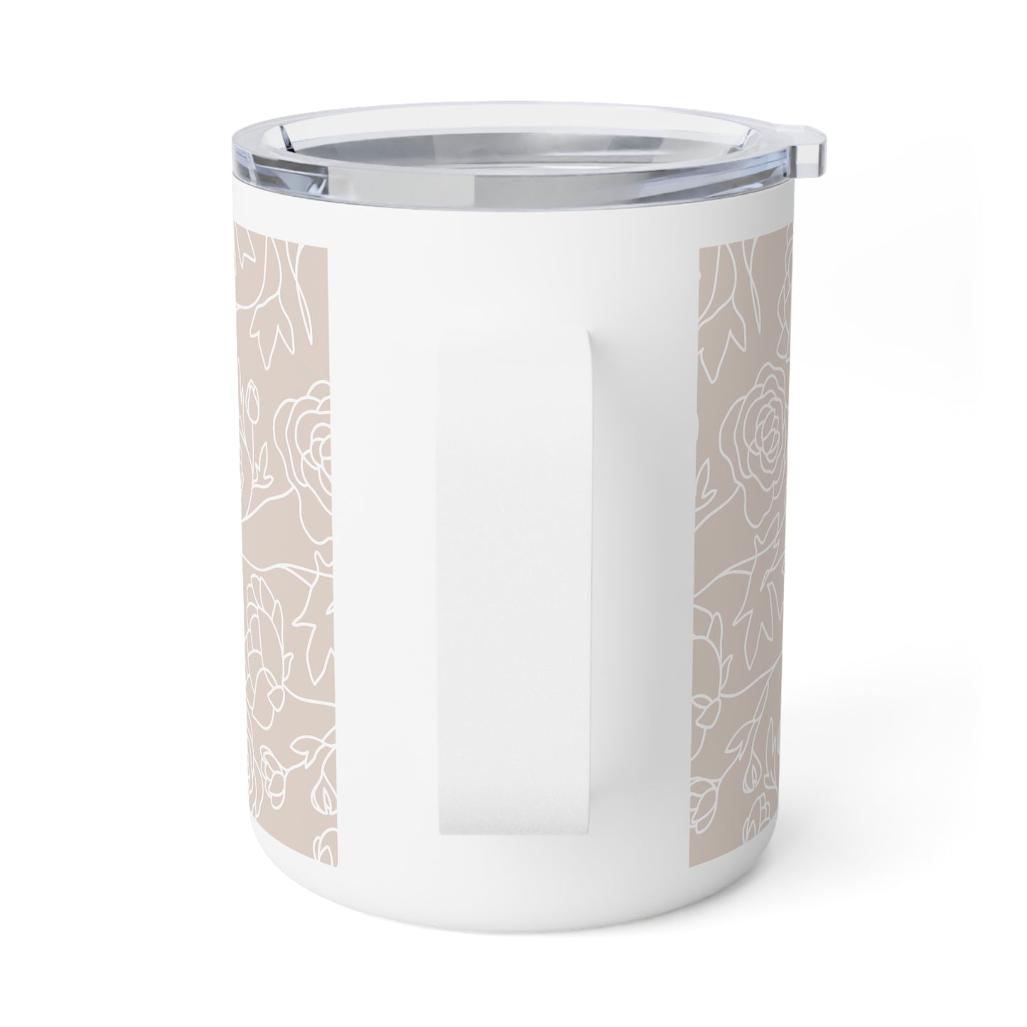 Insulated Coffee Mug — "Coffee Fuels Good Days" Stackable Cups Design, 10oz Travel Tumbler