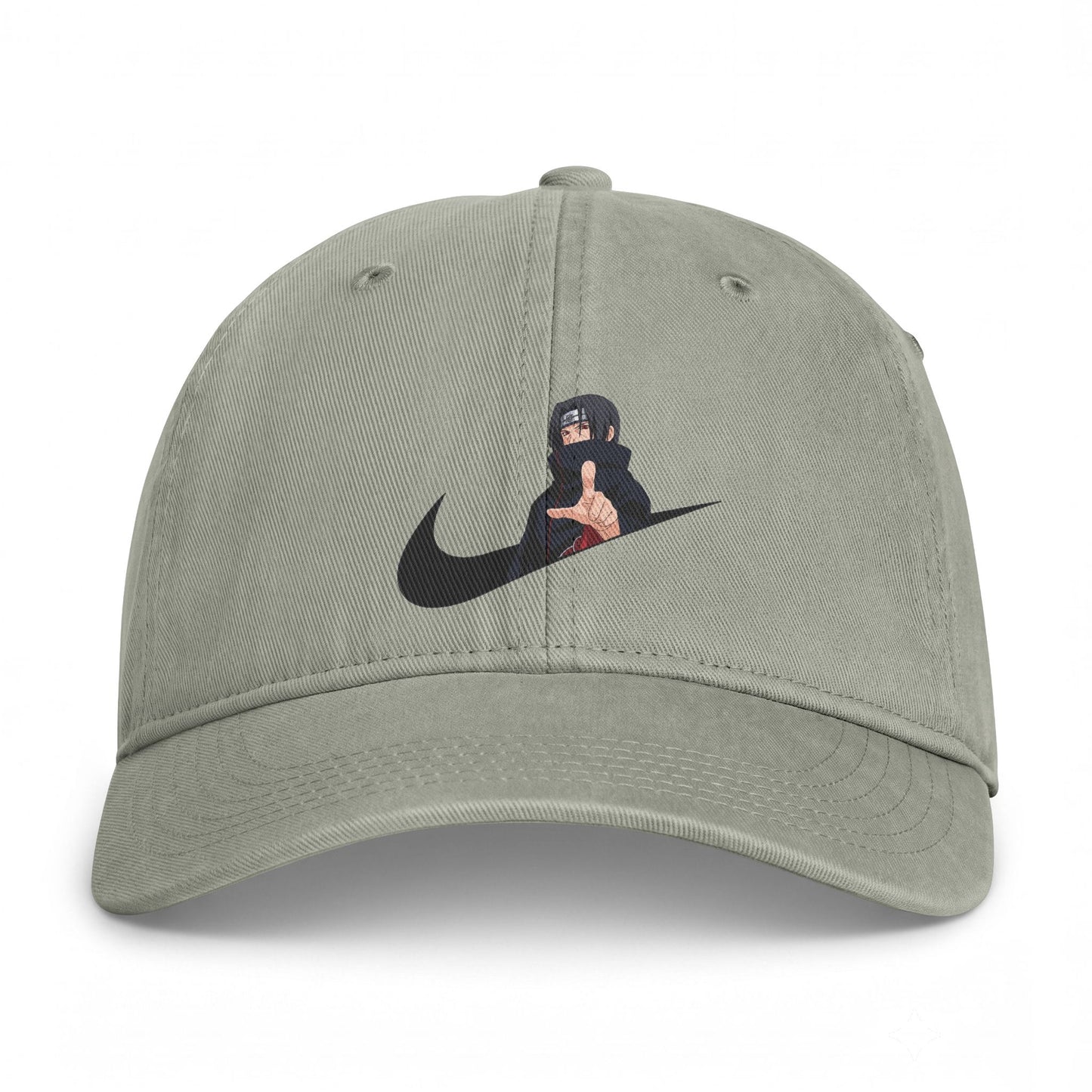 Coastal Washed Cap — Embroidered Surf Swoosh with Hooded Surfer Graphic