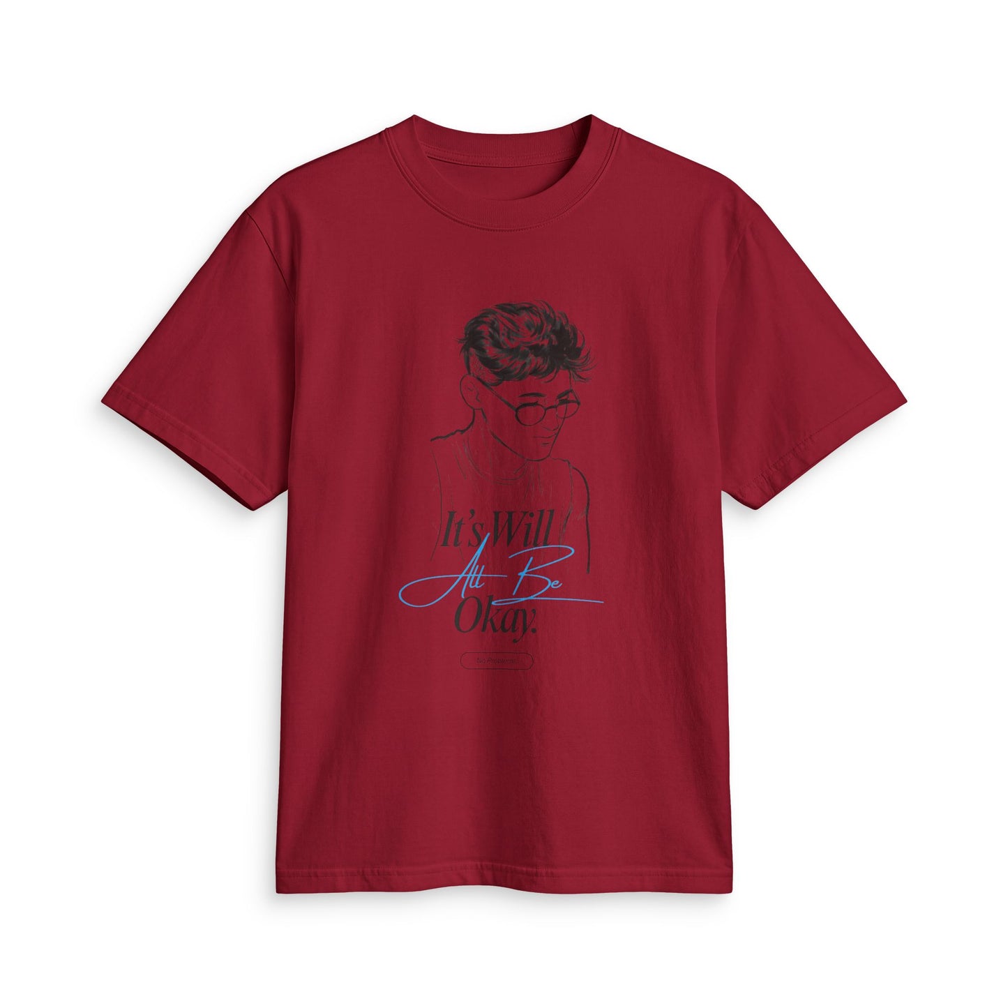 Graphic T-Shirt "It’s Will Okay" Minimal Portrait Tee