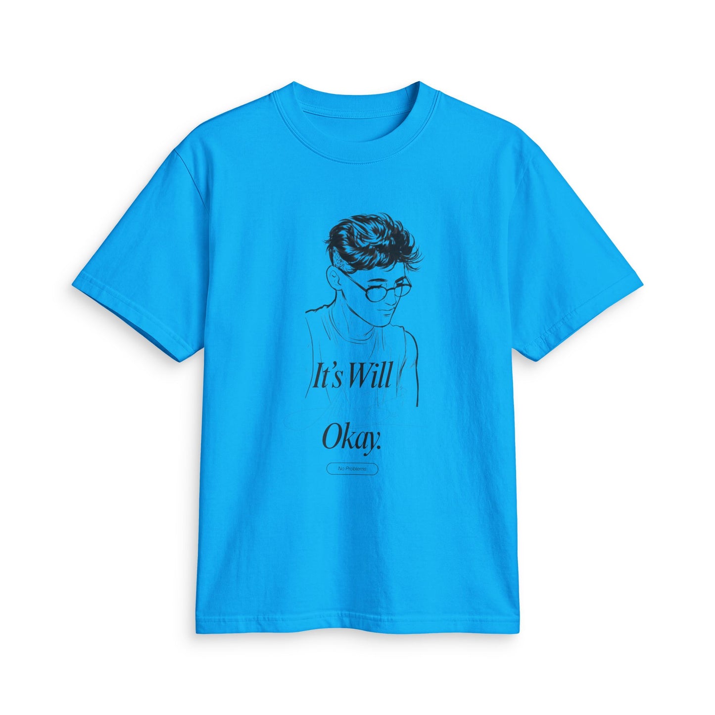 Graphic T-Shirt "It’s Will Okay" Minimal Portrait Tee