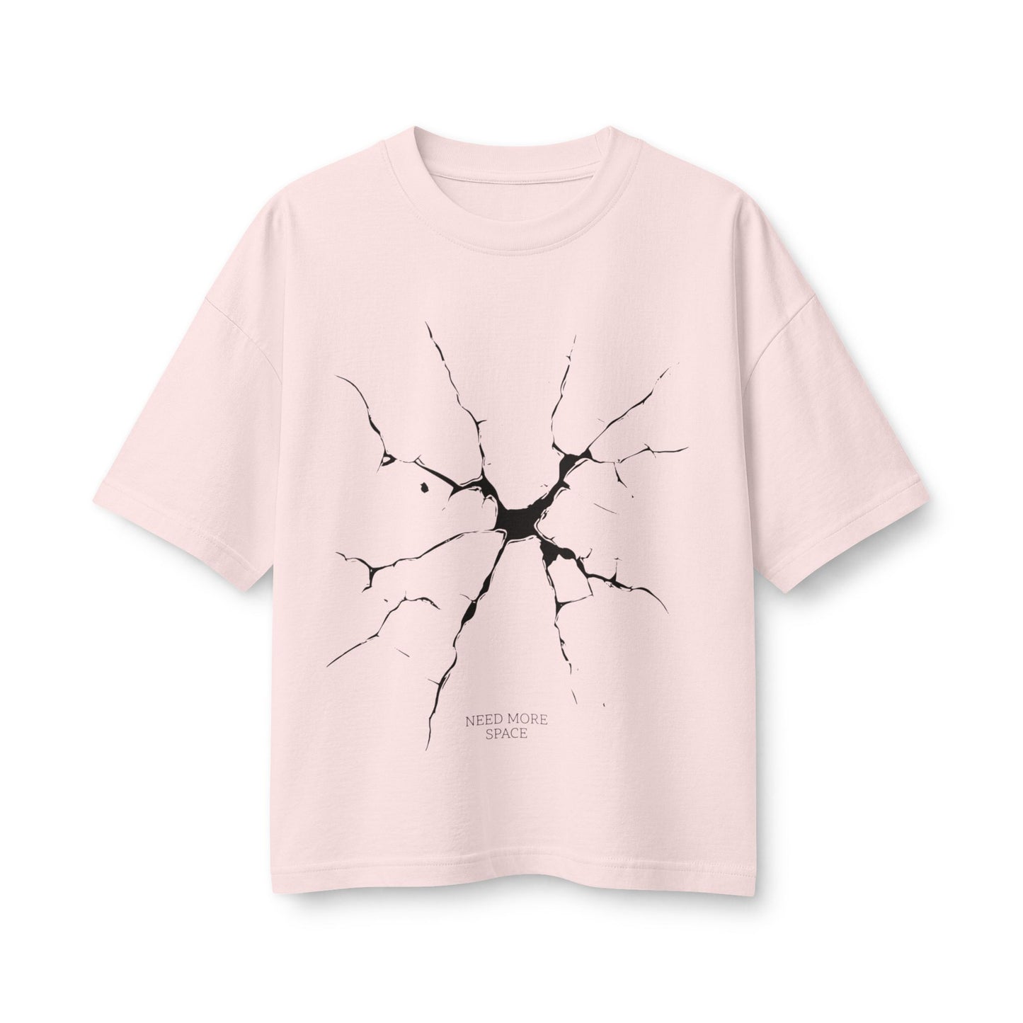 Women's Tee — Cracked Glass Graphic Tee