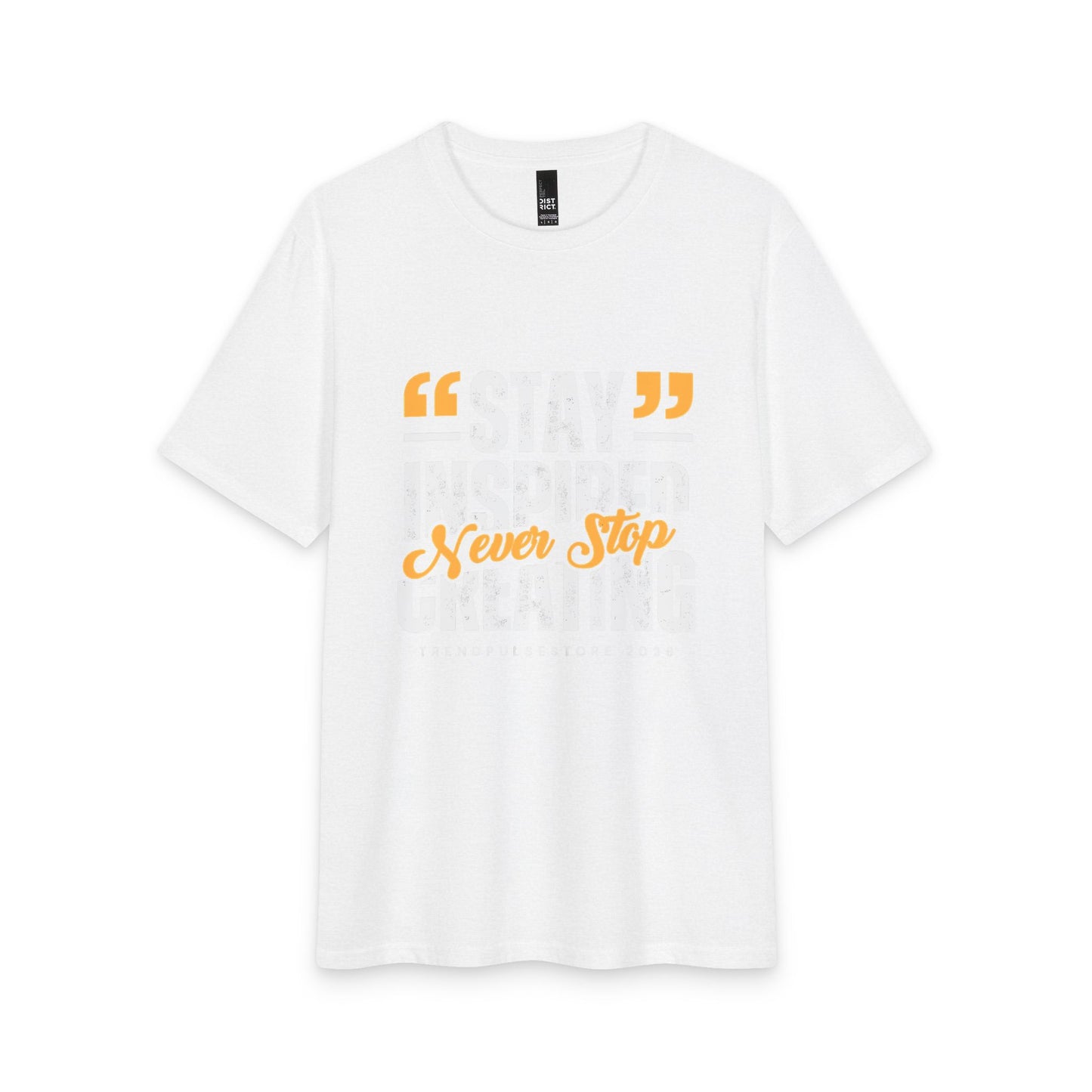Never Stop Inspirational Quote T-Shirt — Motivational Graphic Tee