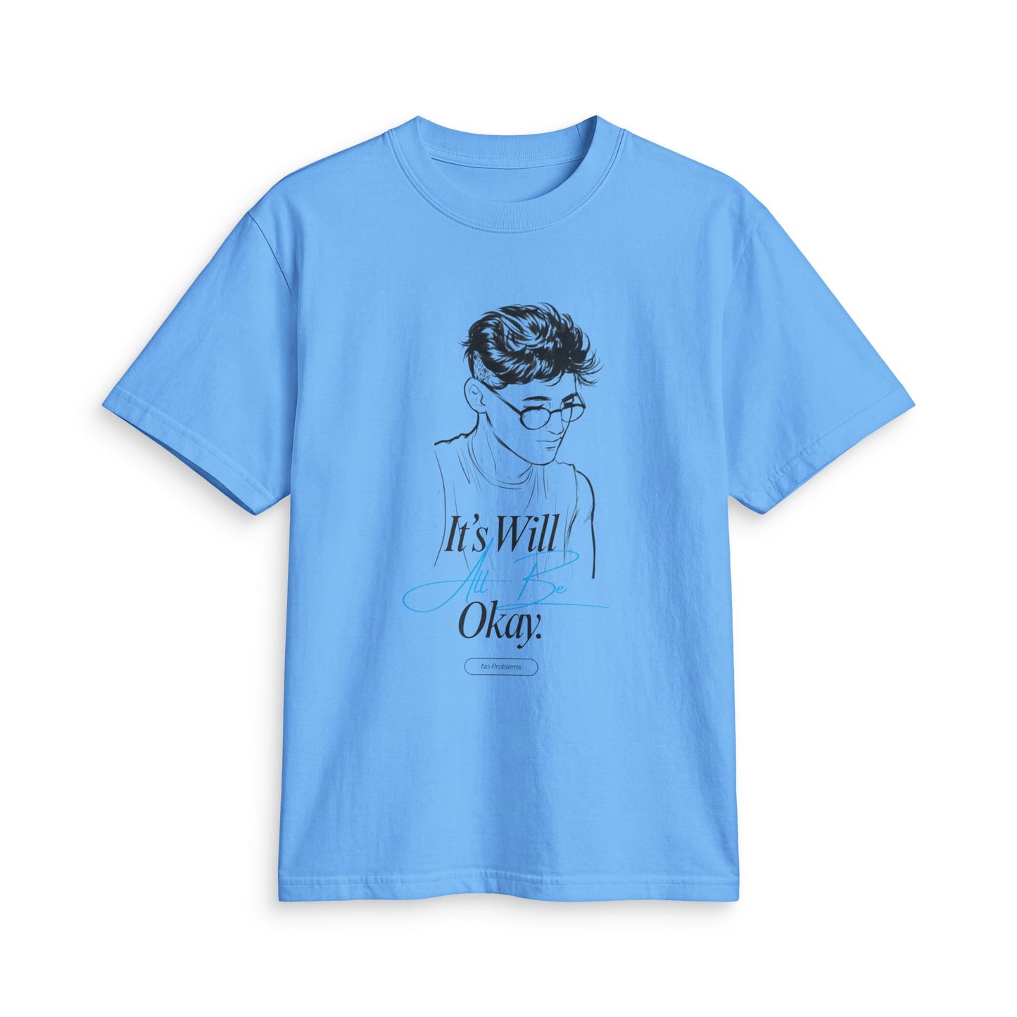 Graphic T-Shirt "It’s Will Okay" Minimal Portrait Tee