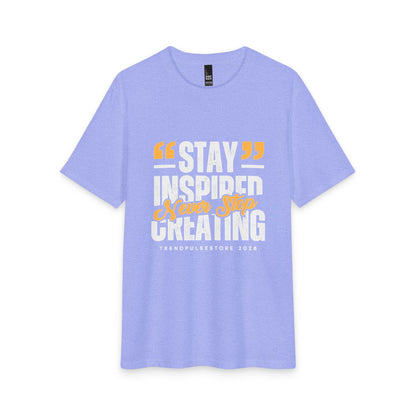 Never Stop Inspirational Quote T-Shirt — Motivational Graphic Tee