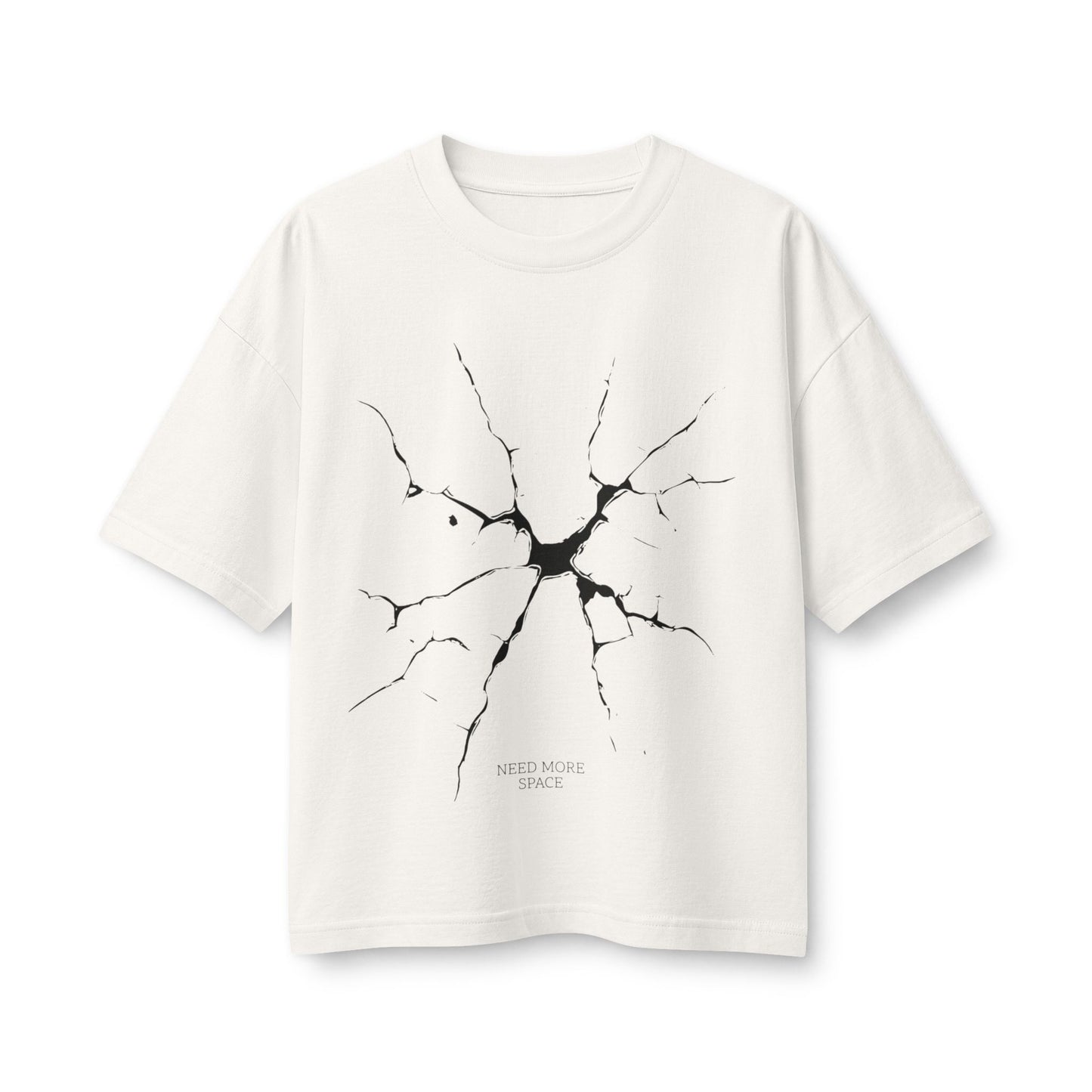 Women's Tee — Cracked Glass Graphic Tee