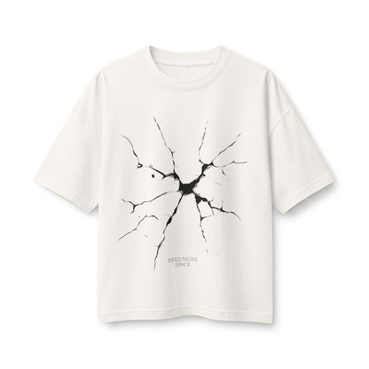 Women's Tee — Cracked Glass Graphic Tee