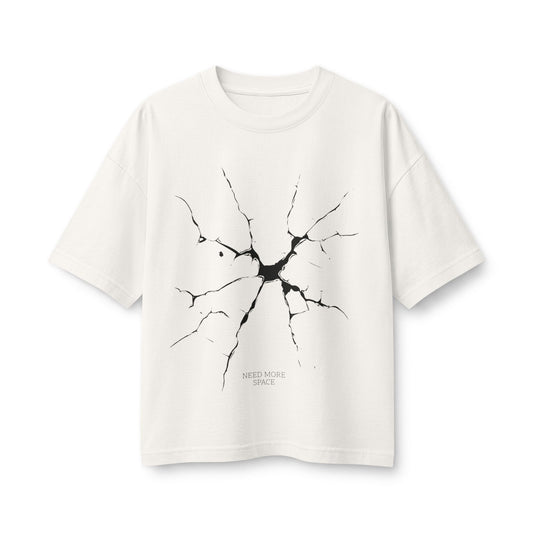 Women's Tee — Cracked Glass Graphic Tee