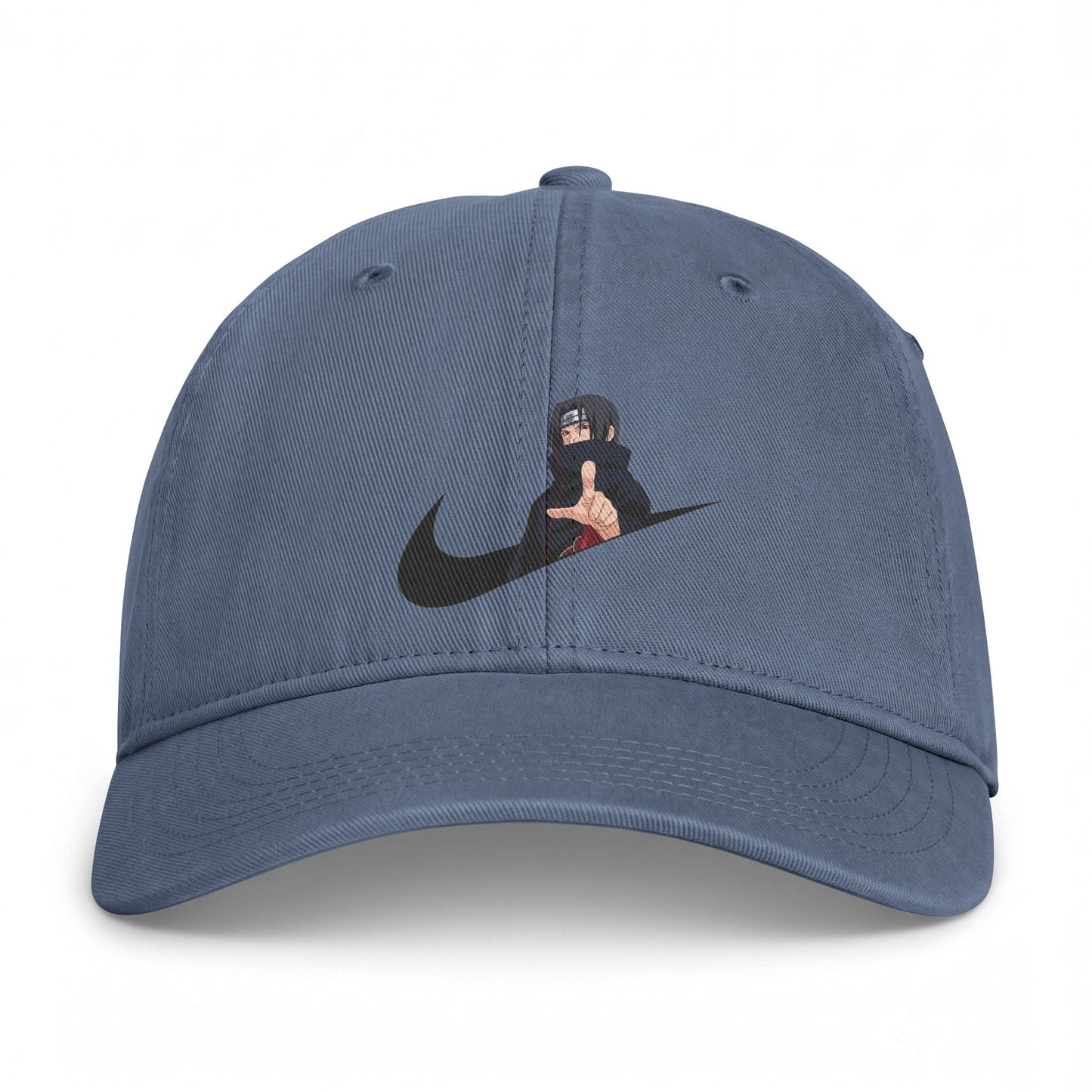Coastal Washed Cap — Embroidered Surf Swoosh with Hooded Surfer Graphic