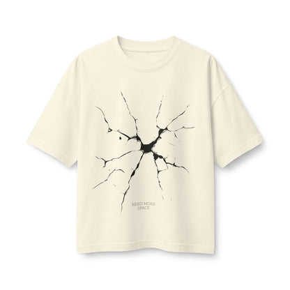 Women's Tee — Cracked Glass Graphic Tee