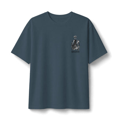 Graphic Tee — Small Chest Illustration ‘Stay Funky’ Vintage Portrait