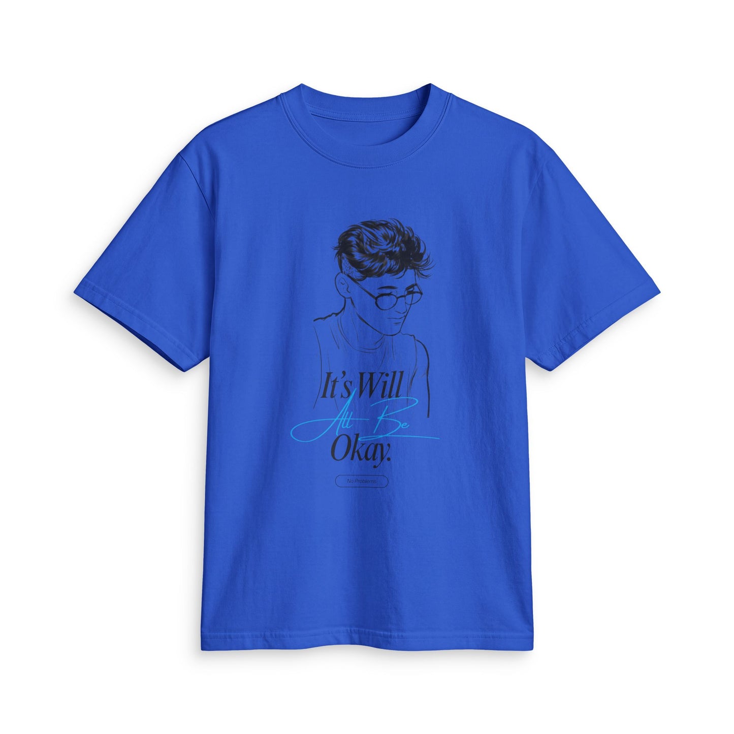 Graphic T-Shirt "It’s Will Okay" Minimal Portrait Tee