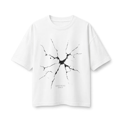 Women's Tee — Cracked Glass Graphic Tee