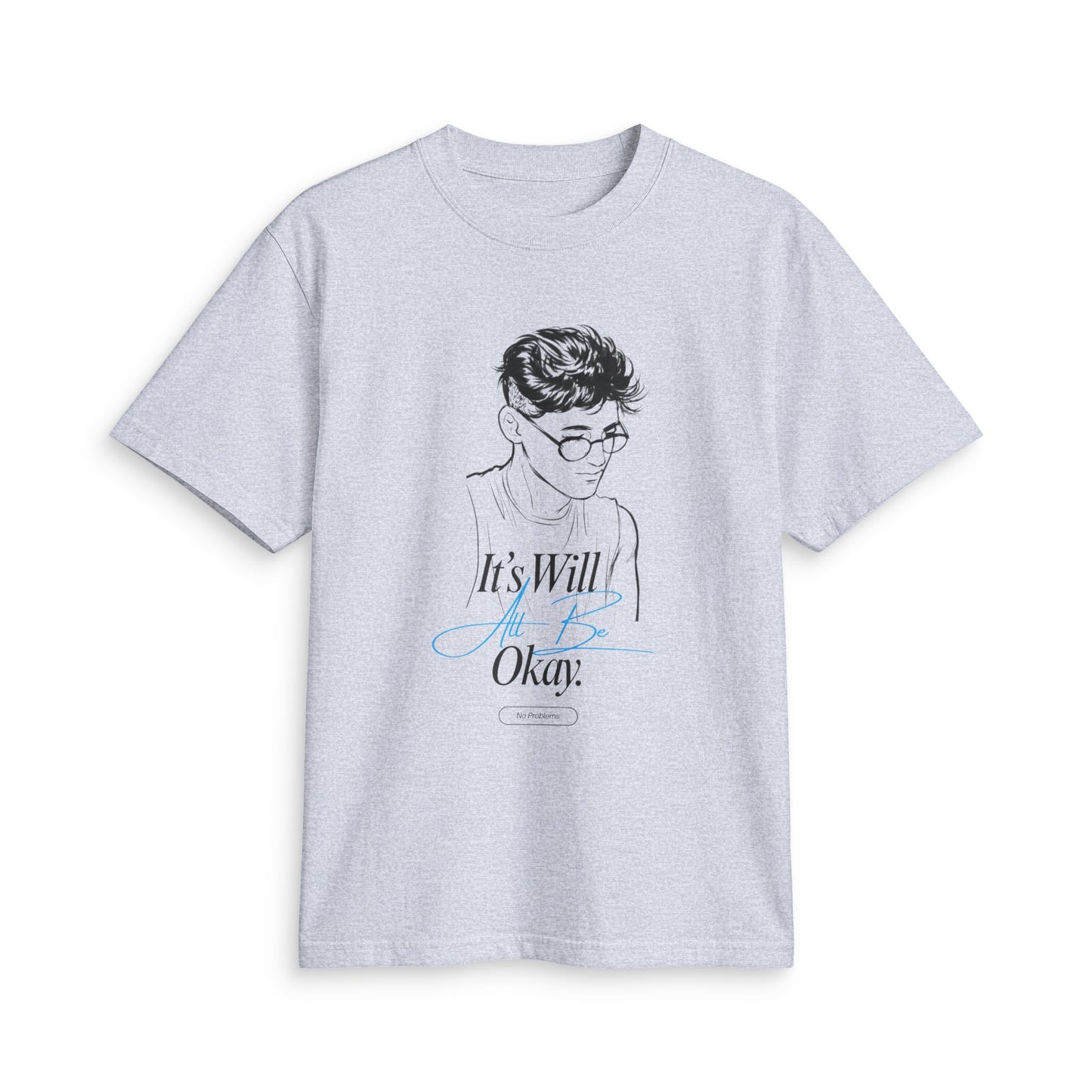 Graphic T-Shirt "It’s Will Okay" Minimal Portrait Tee