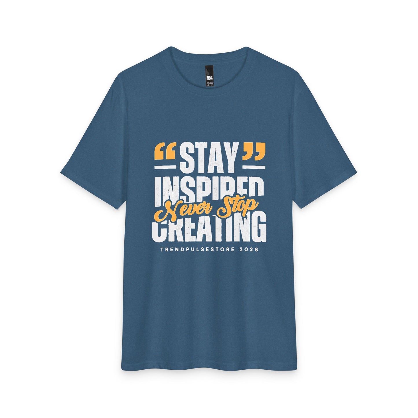 Never Stop Inspirational Quote T-Shirt — Motivational Graphic Tee