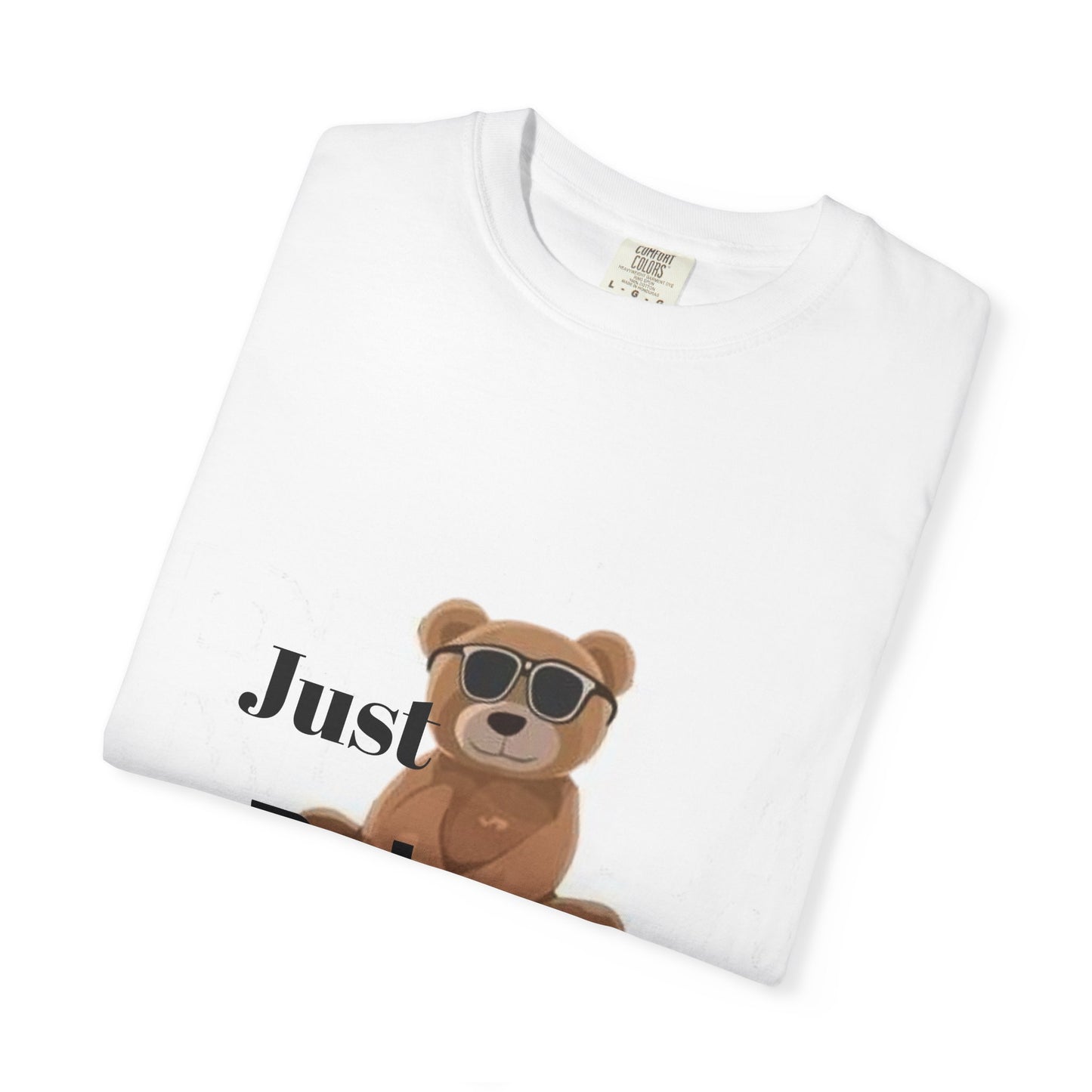 Just Relexx Bear T-Shirt — Cute Sunglasses Bear Graphic Tee