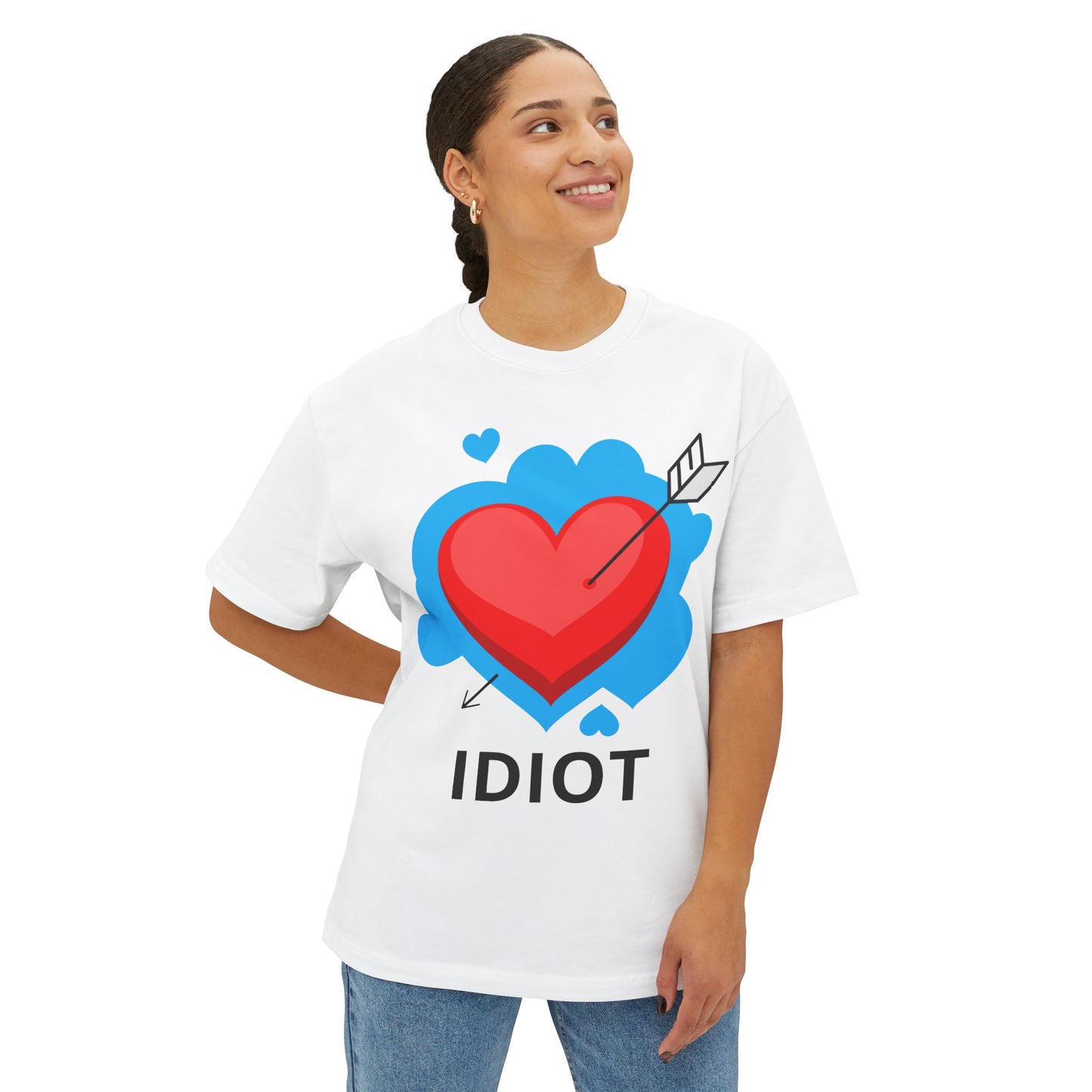 Heart with Arrow “IDIOT” Tee