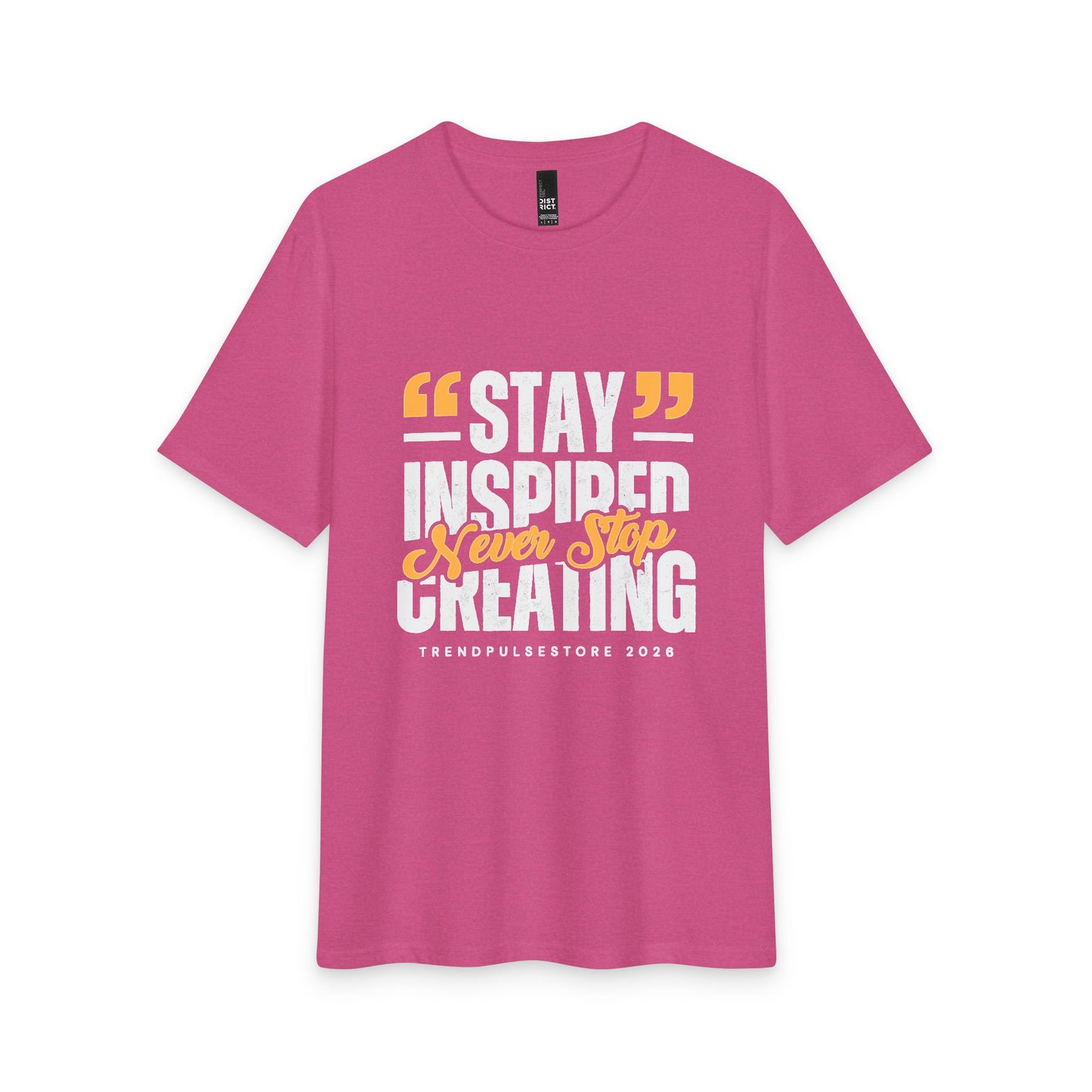 Never Stop Inspirational Quote T-Shirt — Motivational Graphic Tee