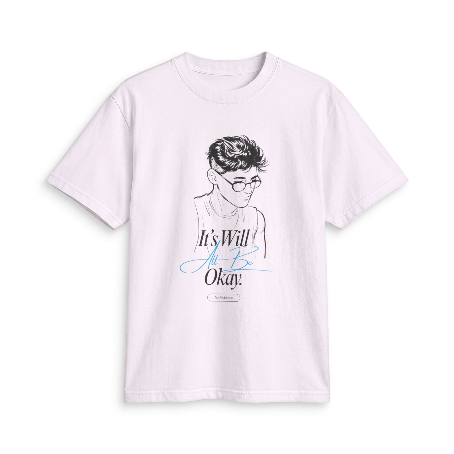 Graphic T-Shirt "It’s Will Okay" Minimal Portrait Tee