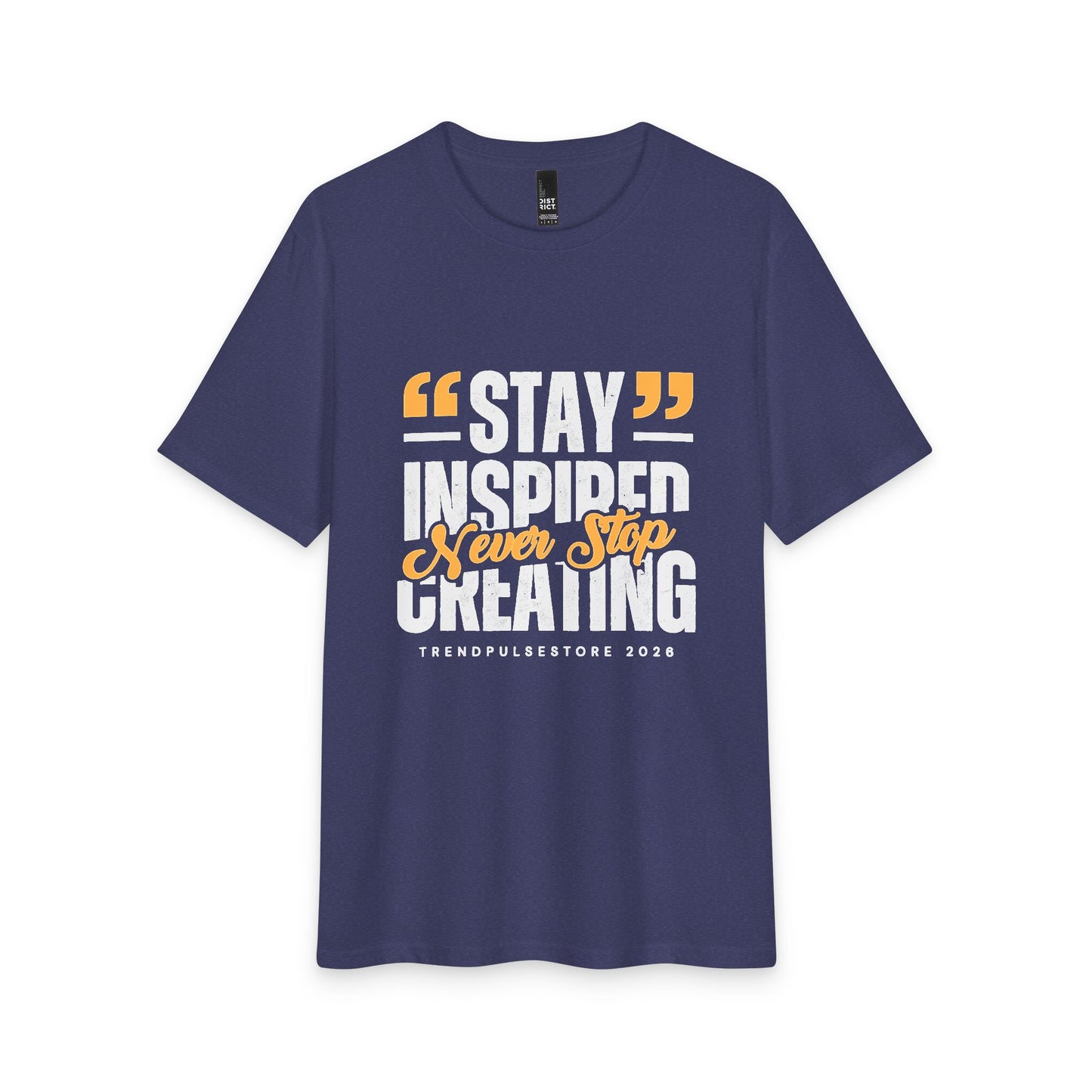 Never Stop Inspirational Quote T-Shirt — Motivational Graphic Tee