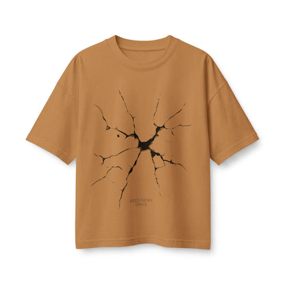 Women's Tee — Cracked Glass Graphic Tee