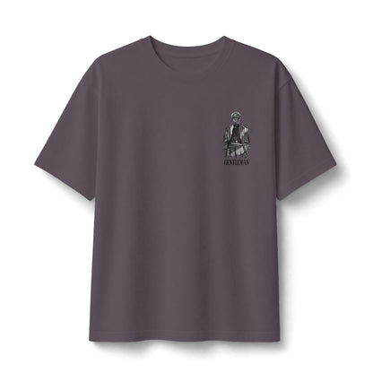 Graphic Tee — Small Chest Illustration ‘Stay Funky’ Vintage Portrait