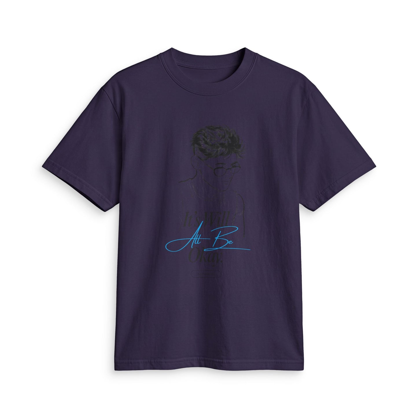 Graphic T-Shirt "It’s Will Okay" Minimal Portrait Tee