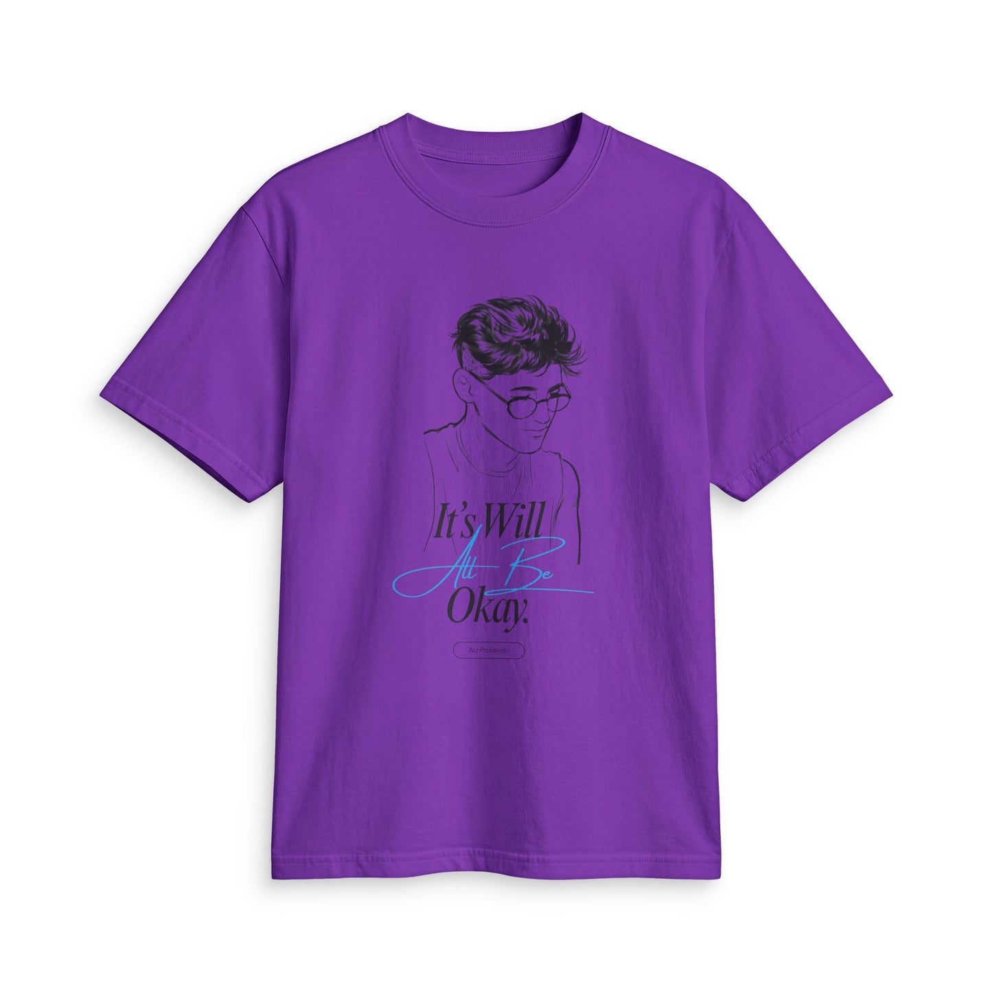 Graphic T-Shirt "It’s Will Okay" Minimal Portrait Tee