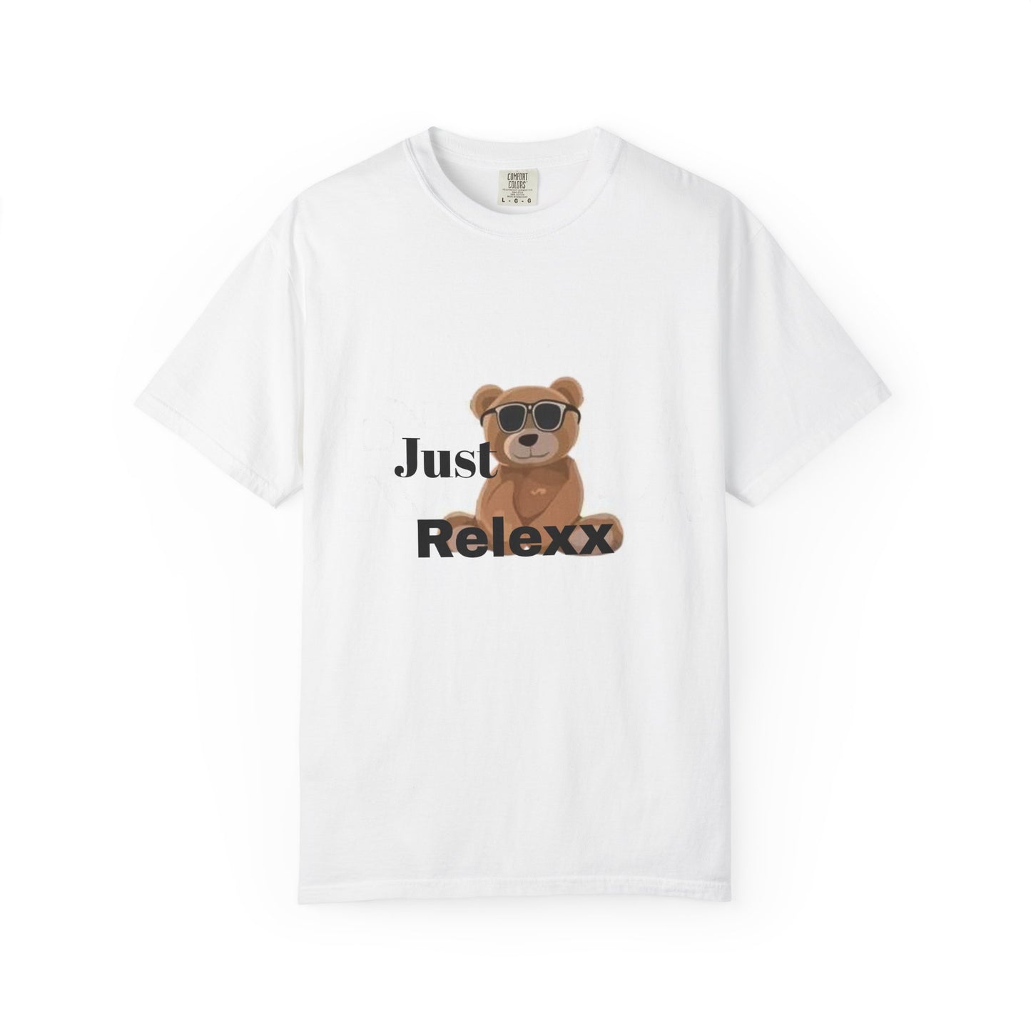 Just Relexx Bear T-Shirt — Cute Sunglasses Bear Graphic Tee