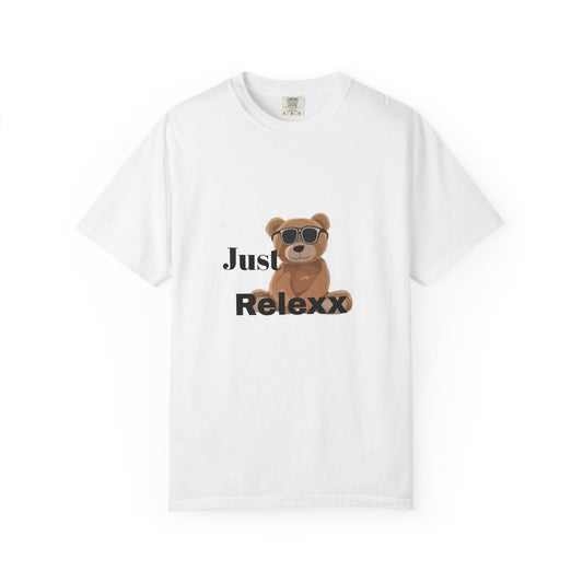 Just Relexx Bear T-Shirt — Cute Sunglasses Bear Graphic Tee