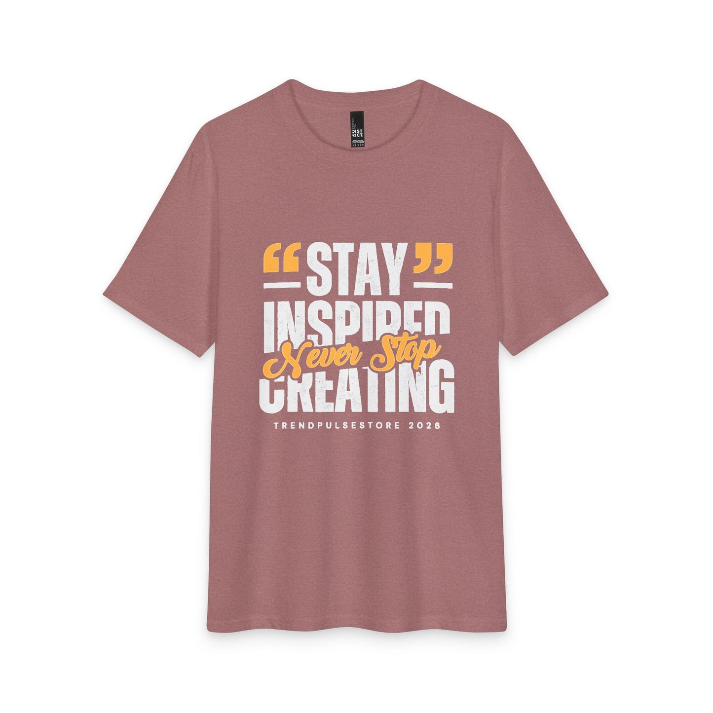 Never Stop Inspirational Quote T-Shirt — Motivational Graphic Tee