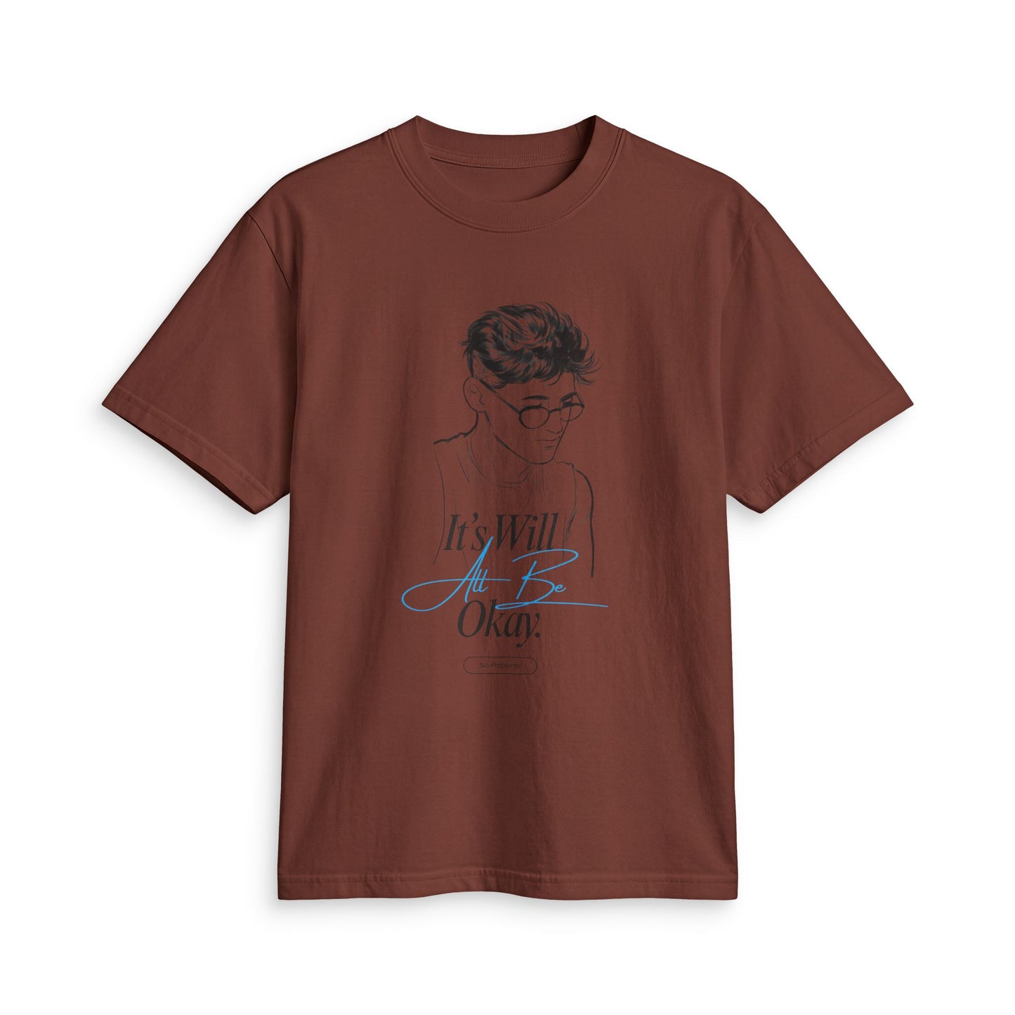 Graphic T-Shirt "It’s Will Okay" Minimal Portrait Tee