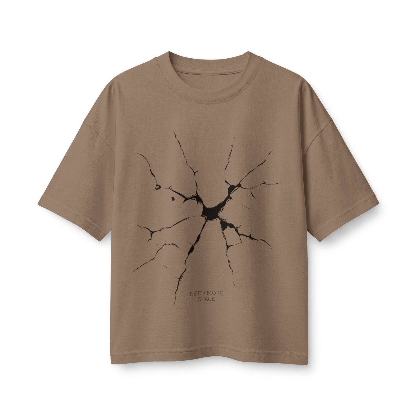Women's Tee — Cracked Glass Graphic Tee