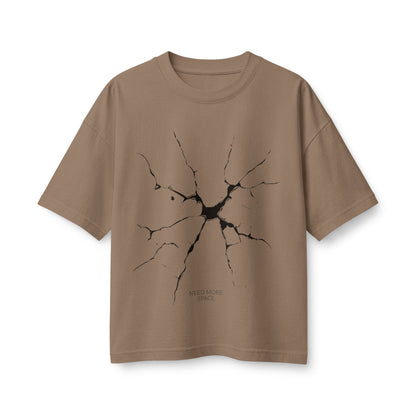 Women's Tee — Cracked Glass Graphic Tee