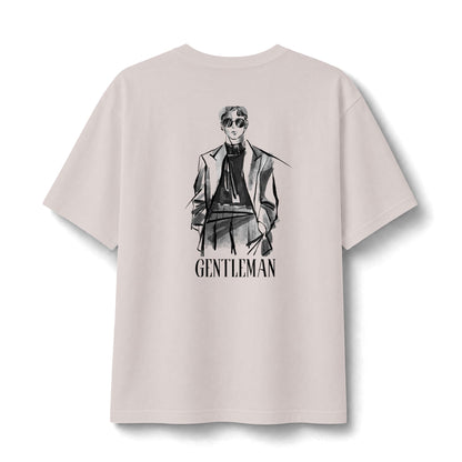 Graphic Tee — Small Chest Illustration ‘Stay Funky’ Vintage Portrait
