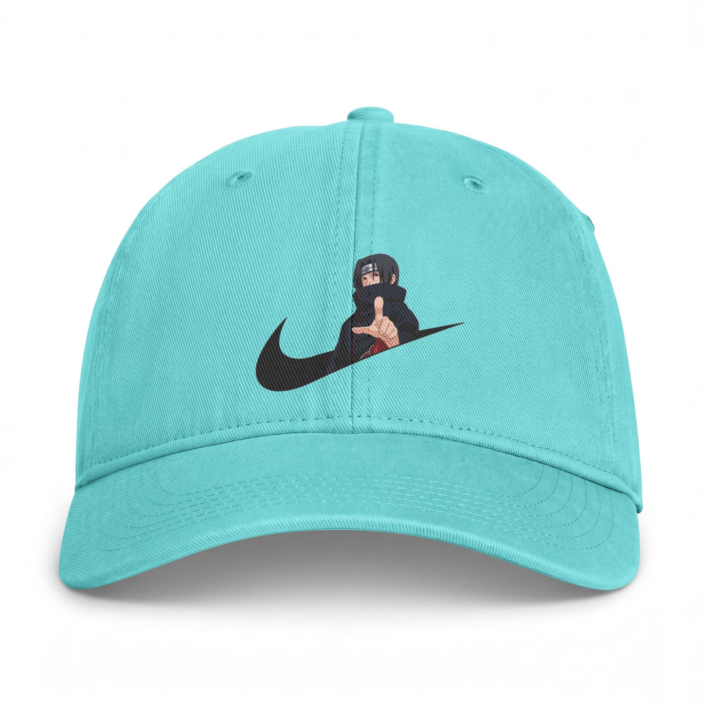 Coastal Washed Cap — Embroidered Surf Swoosh with Hooded Surfer Graphic
