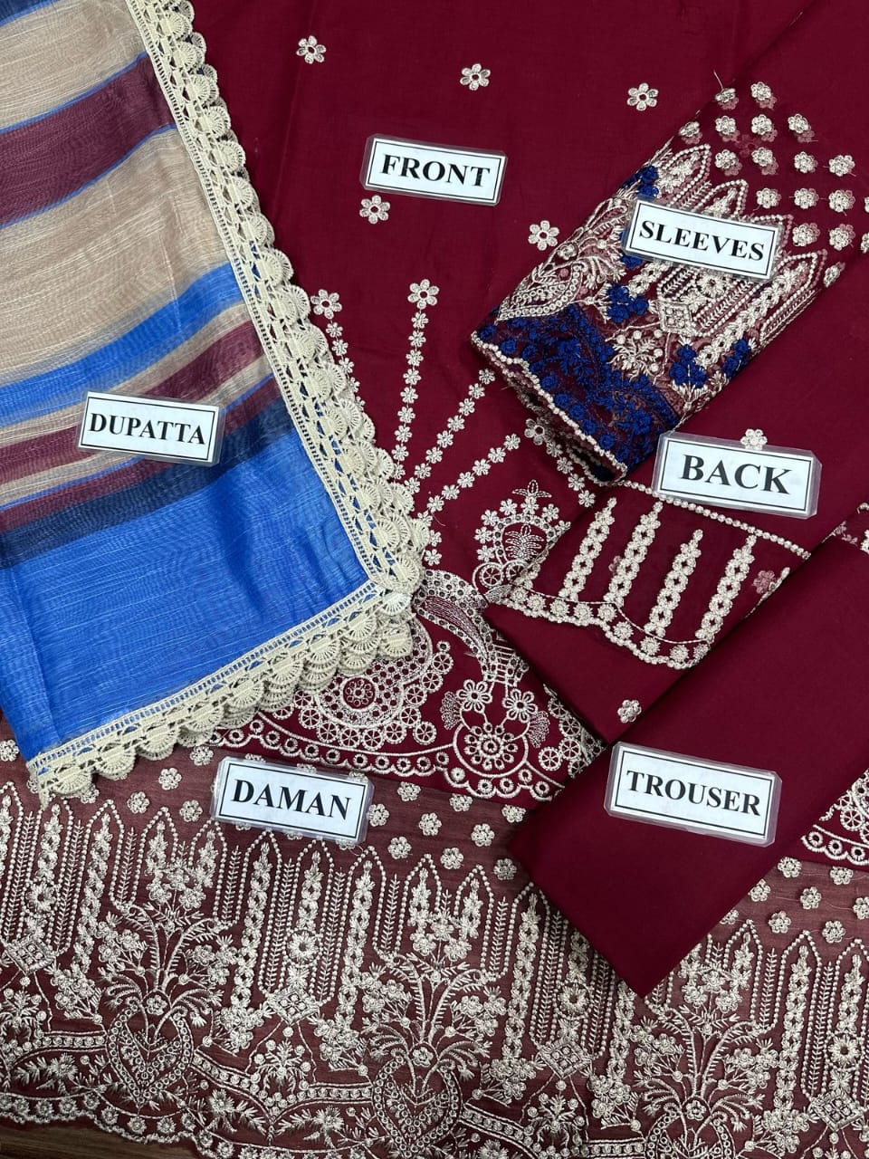 ZAINAB CHOTTANI BRAND LUXURY PREMIUM EDITION EMBRIODERED SERIES ARTICLE
