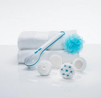 Bathing Spinning Brush With Mesh Sponge Stone 5 Spa Attachment